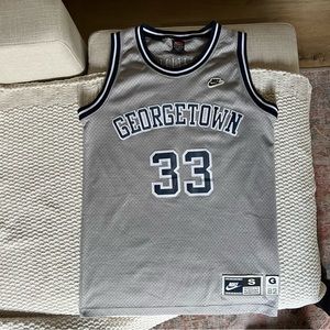 GEORGETOWN HOYAS PATRICK EWING BASKETBALL NIKE JERSEY SMALL Jordan knicks 33